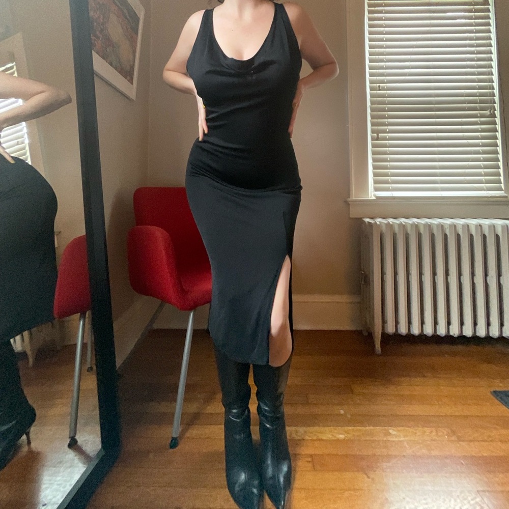 Vintage 90s Gucci little black dress